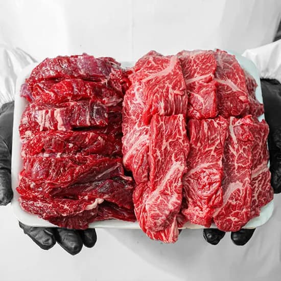 호주산 토시살 200g 3팩 안창살 200g 2팩 1kg