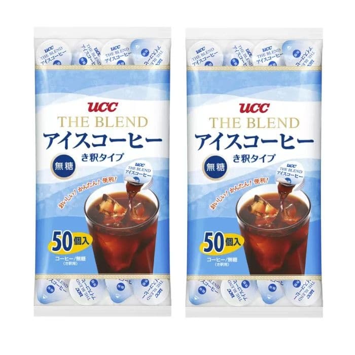 UCC 블렌드 아이스커피 무설탕 50개입 x 2세트