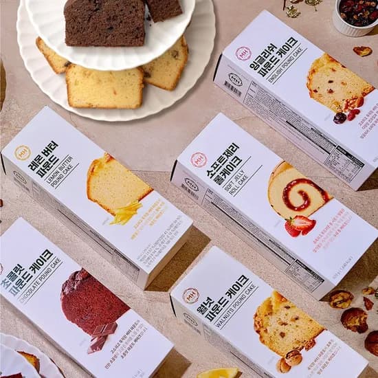 신세계푸드 소프트 젤리롤 월넛파운드