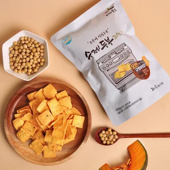 국산콩 수제 두부과자 110g 6봉