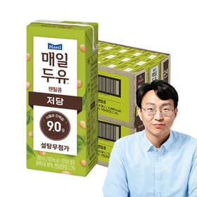 매일두유 렌틸콩 저당 정희원두유 190ml 48팩
