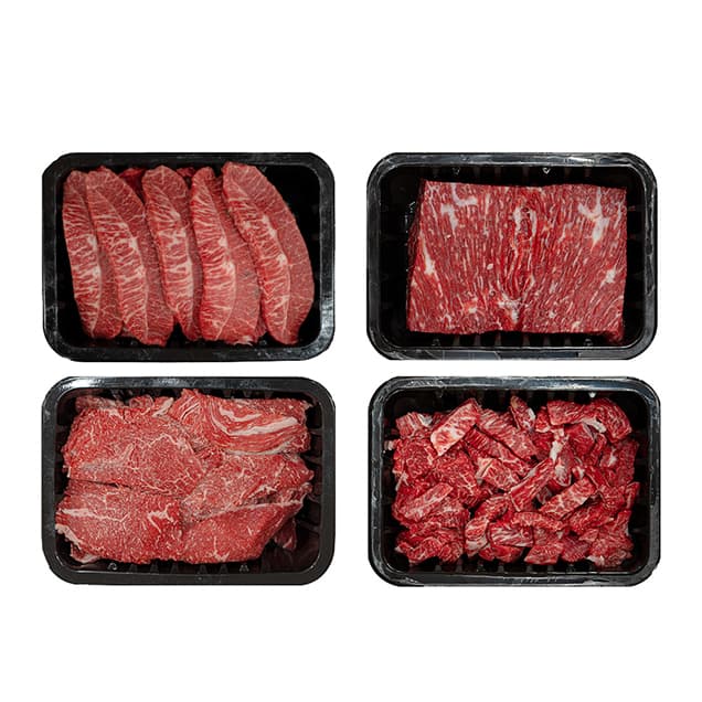한우 1등급 암소구이 정육 선물세트 1.2kg