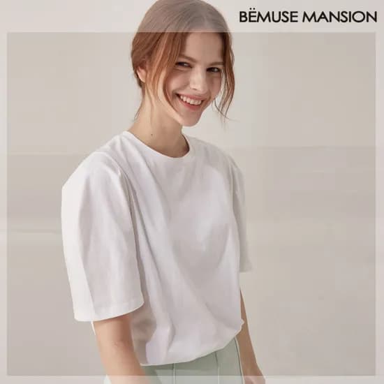 파슨스 비뮤즈맨션 커브드 티셔츠