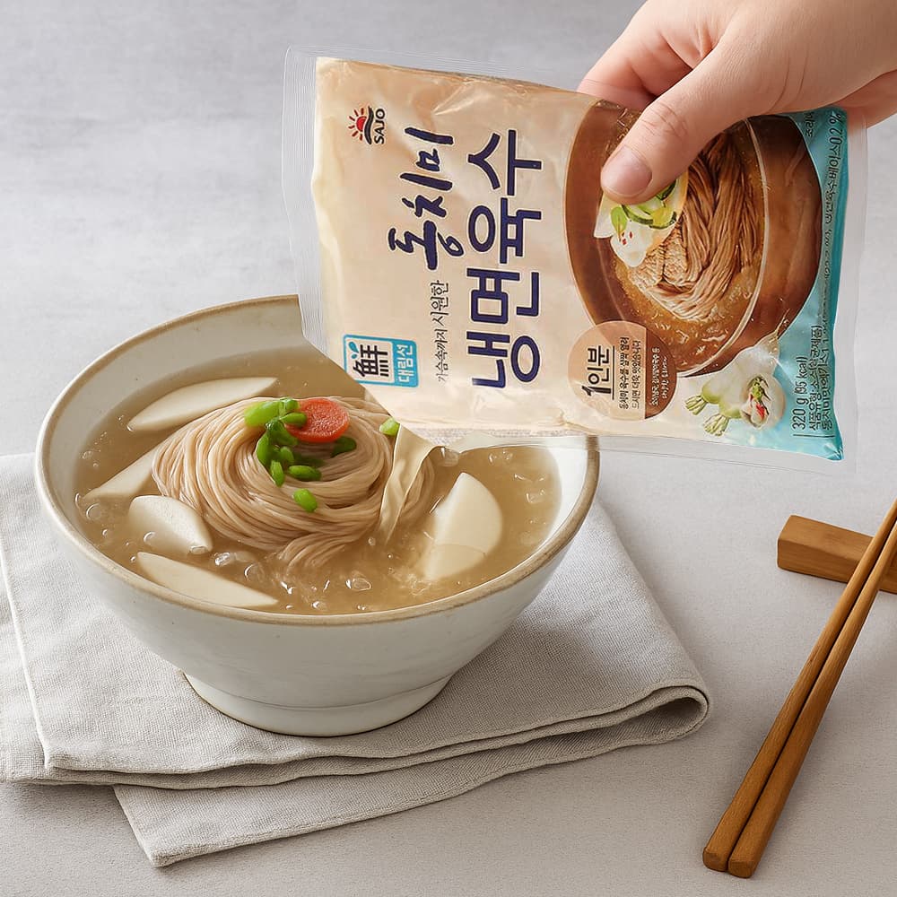 사조대림 대림선 동치미 냉면 육수 320g 15개