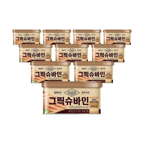 삼립 그릭슈바인 캔햄 200g 10개 16,850원