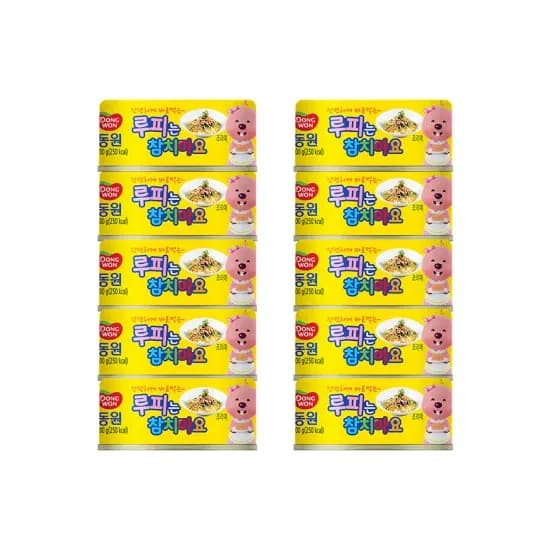 동원참치 루피 참치마요 100g 10개
