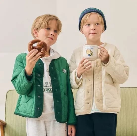 블루독 베이직 패딩 점퍼 2종류