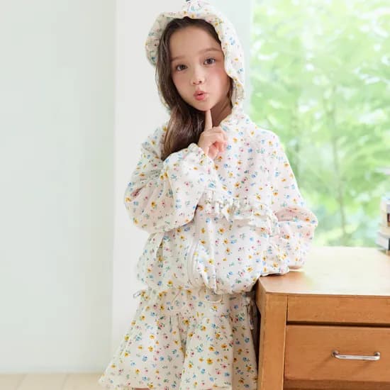 베베쥬 엘리로즈 후리스 상하복