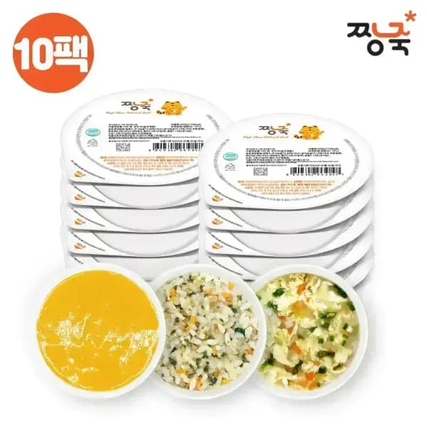 짱죽 이유식 골고루 30팩 58,990원