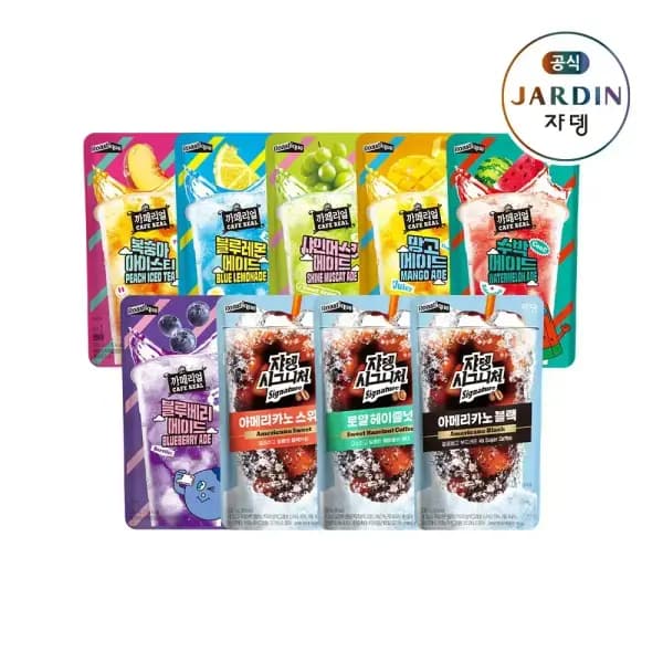 쟈뎅 편의점 파우치 음료 230ml 20개