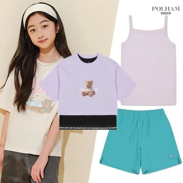 폴햄키즈 여름 티셔츠 바지 나시 외 다양 100종