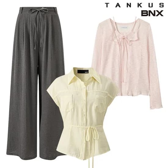 BNX 라운드넥 포켓 여름 반팔 자켓