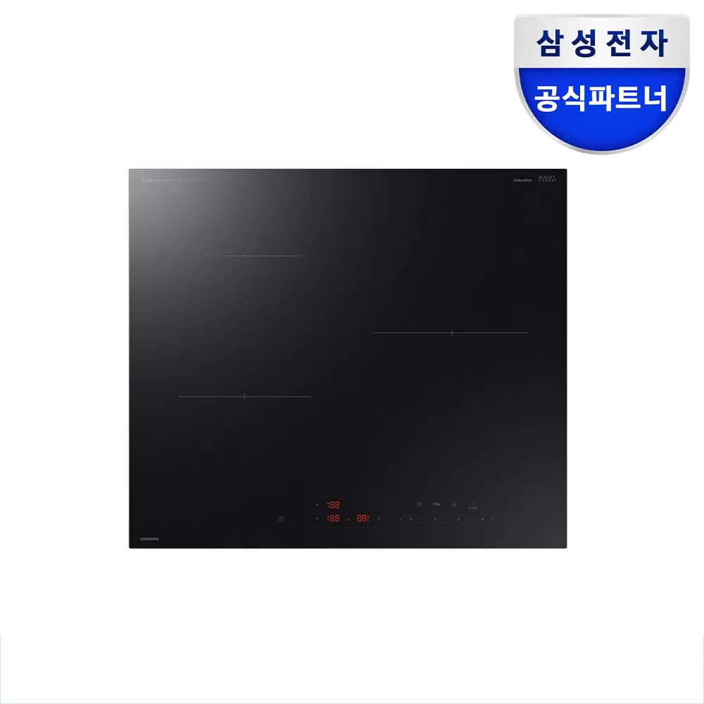 삼성전자 3구 인덕션 NZ63DG403CFK 더플레이트 블랙