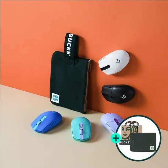 로지텍 코리아 무선 마우스 스벅파우치 증정