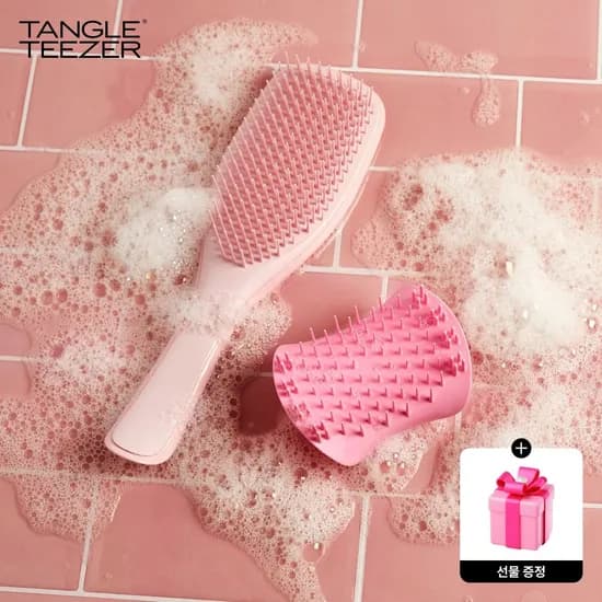 탱글티저 오리지널 미니 웻디탱글러 헤어브러쉬 파우치 스티커 1+1
