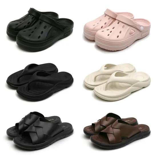 낫소 컴포트 쿠션 샌들 핑크