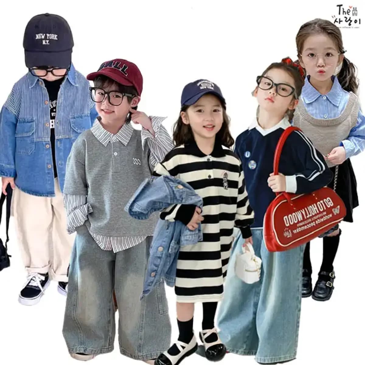 더사랑이 여름 상하복 티셔츠 바지 1+1