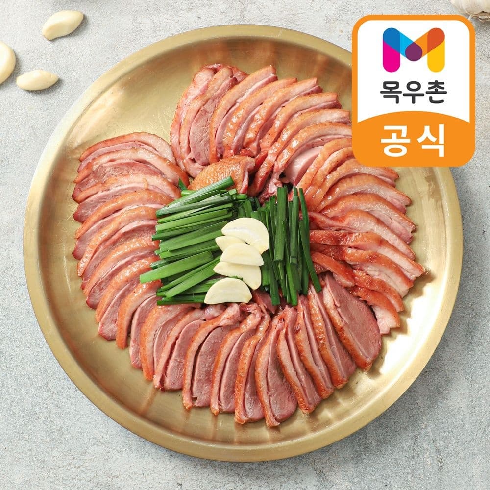 목우촌 허브갈릭 훈제오리 슬라이스 210g 10팩 소스 5봉