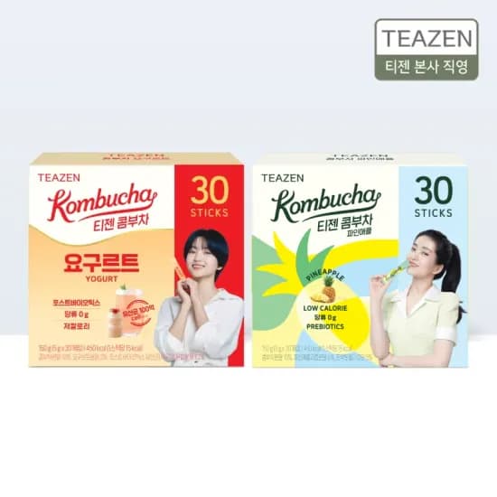 티젠 콤부차 요구르트 30스틱 파인애플 30스틱
