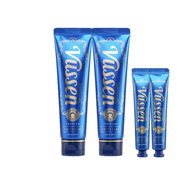 뷰센 충치케어치약 120g 2개 40g 2개
