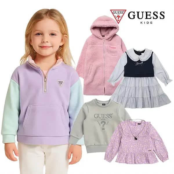 게스키즈 핫딜 간절기 맨투맨 티셔츠 아우터