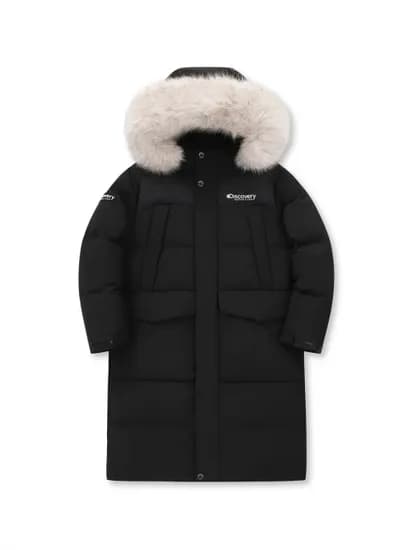 디스커버리 키즈 프리미엄 구스다운 롱패딩