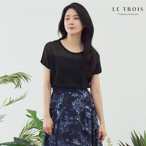 르투아 니트 반팔