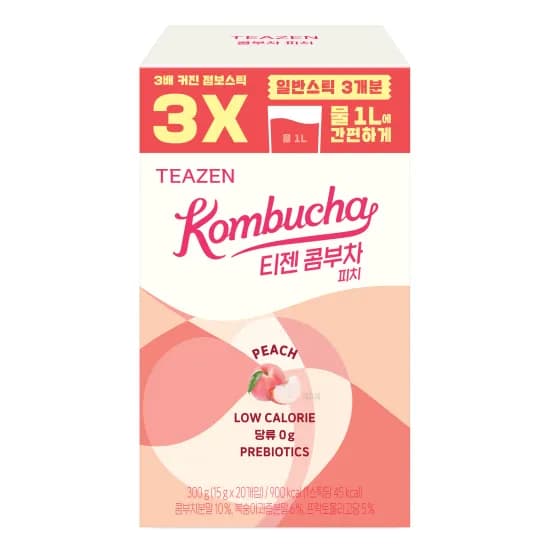 티젠 점보팩 피치 1L 300g