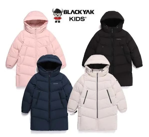 블랙야크키즈 덕롱다운 블랙