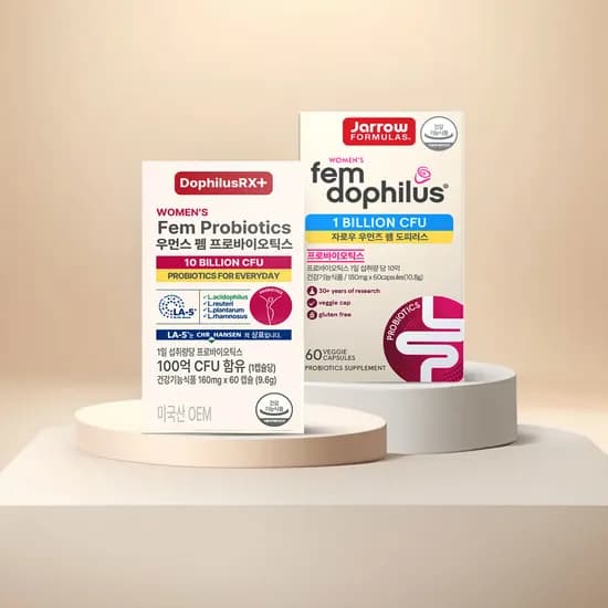 자로우 도피러스 펨프로 100억 유산균