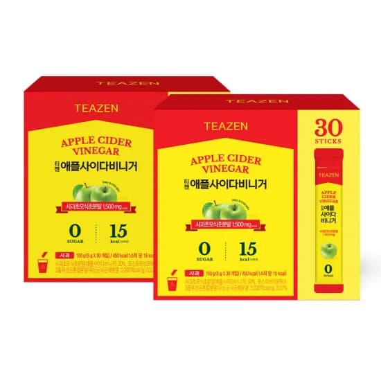 티젠 애플 사이다 비니거 30스틱 2박스