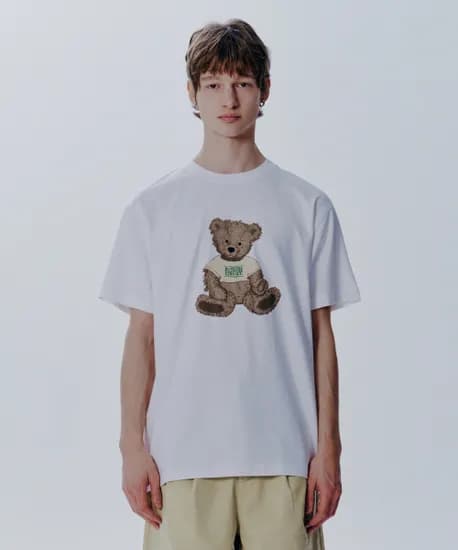 무신사) 마리떼 프랑소와 저버 두들 베어 티셔츠 30,720원