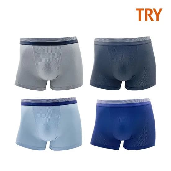 롯온 트라이 이월 남성팬티 3장