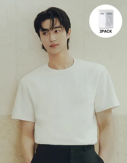 지오다노 반팔티 2팩