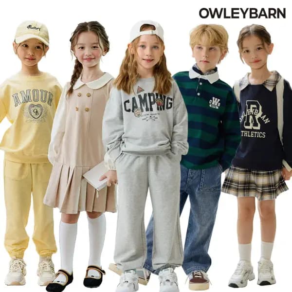 올리반 가을 오픈 긴팔티 외 다양