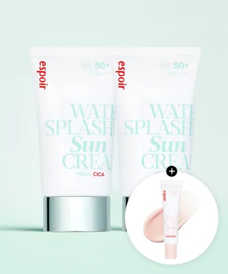 에스쁘아 워터스플래쉬 선크림 프레쉬시카 2개입