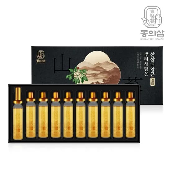 뿌리채담은 산삼배양근 골드 20ml 10병