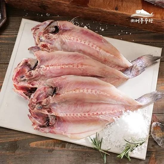 여수 어부수산 국내산 반건조 할복민어 총10마리