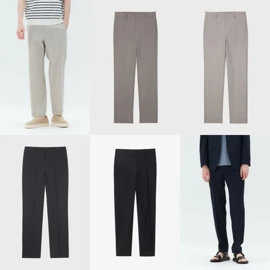 마인드브릿지 테이퍼드 밴딩 쿨팬츠 3종 택1