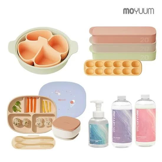 모윰 올실리콘 마카롱 쪽쪽이 3개 세트