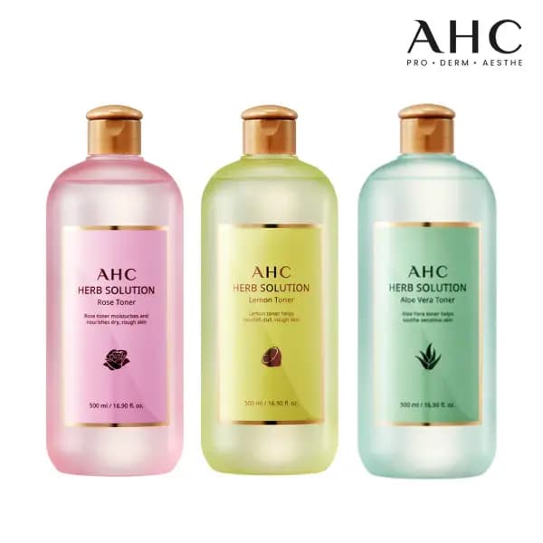 AHC 허브솔루션 토너 대용량 500ml 1개