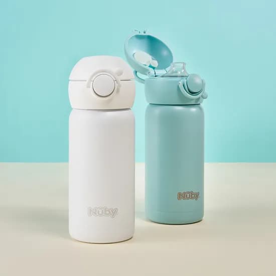 베이비빌리 누비 유치원 어린이집 원터치 스텐 텀블러 1+1