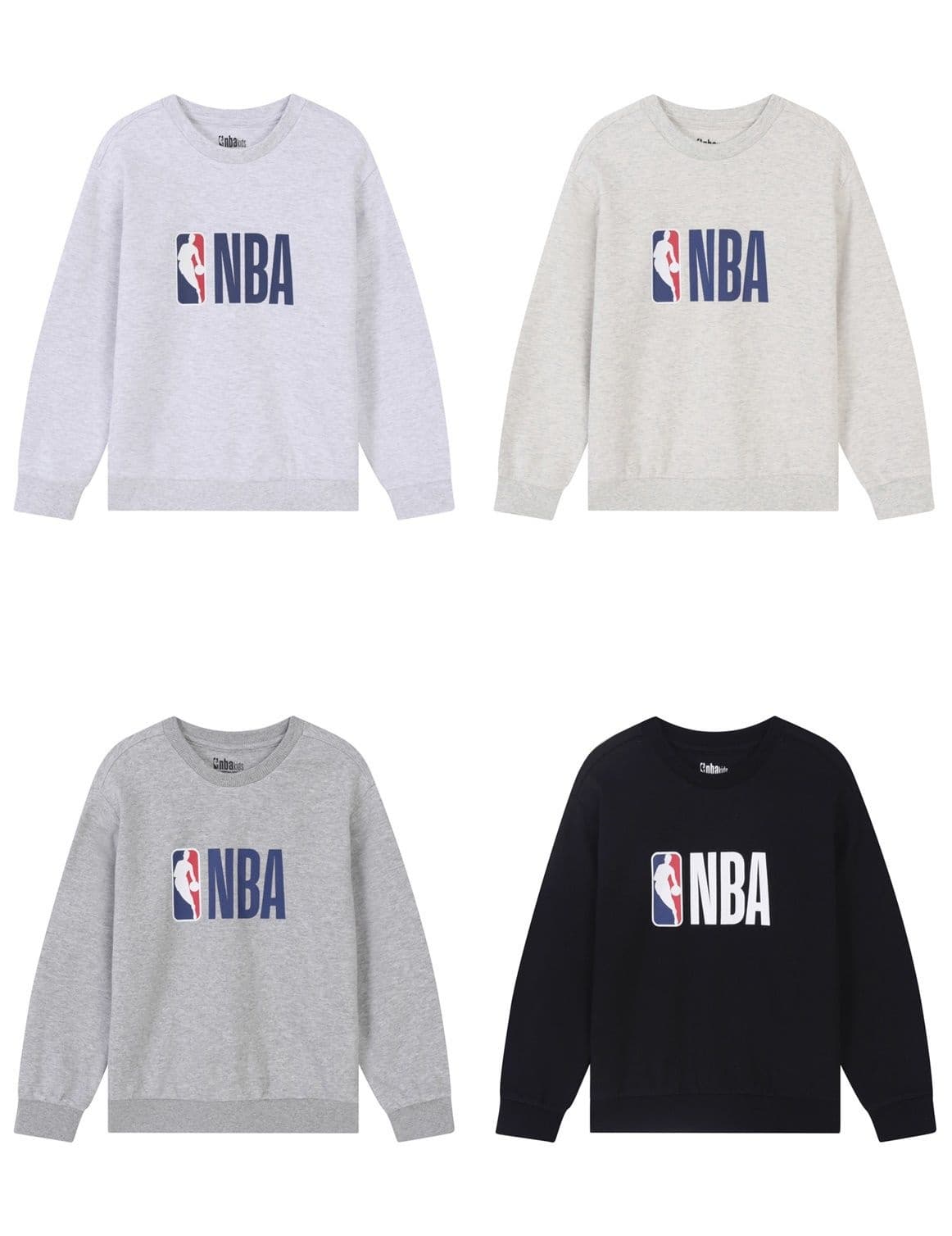 NBA 키즈 NBA 빅로고 맨투맨