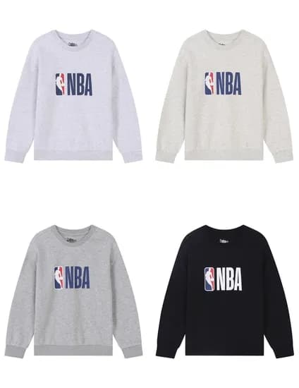 NBA 키즈 NBA 빅로고 맨투맨