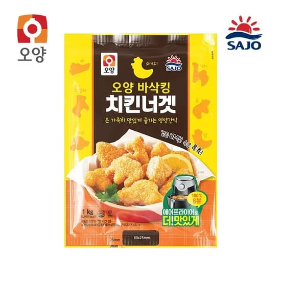 사조오양 바삭킹 치킨너겟 1kg