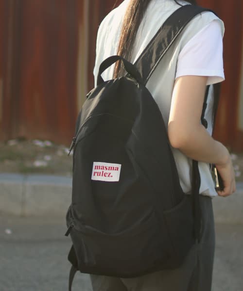마스마룰즈 데일리 백팩 검정