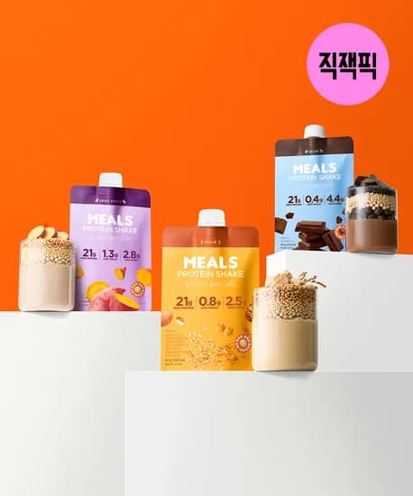 밀스 프로틴 쉐이크 3종 7팩 2박스 총 14팩