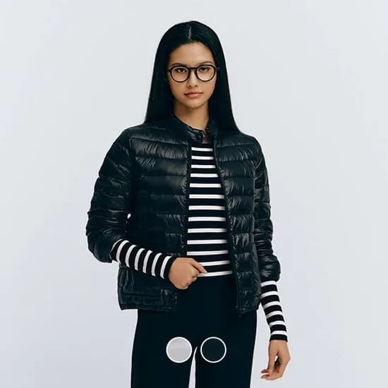지오다노 여자 덕다운 경량 패딩