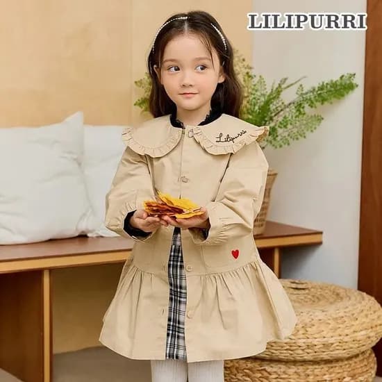 릴리푸리 가을 트렌치st 원피스