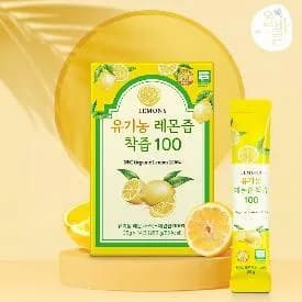 유기농100% 레몬즙 14포 6박스
